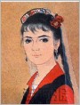 顾生岳工笔人物画