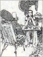 她从画中走出来