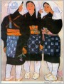 日本美人画：大原的姑娘们
