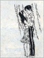 湖边