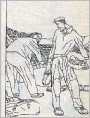 老梁头和他的毛料服